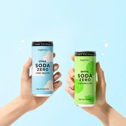 Напиток газированный без сахара Soda Zero со вкусом дыни