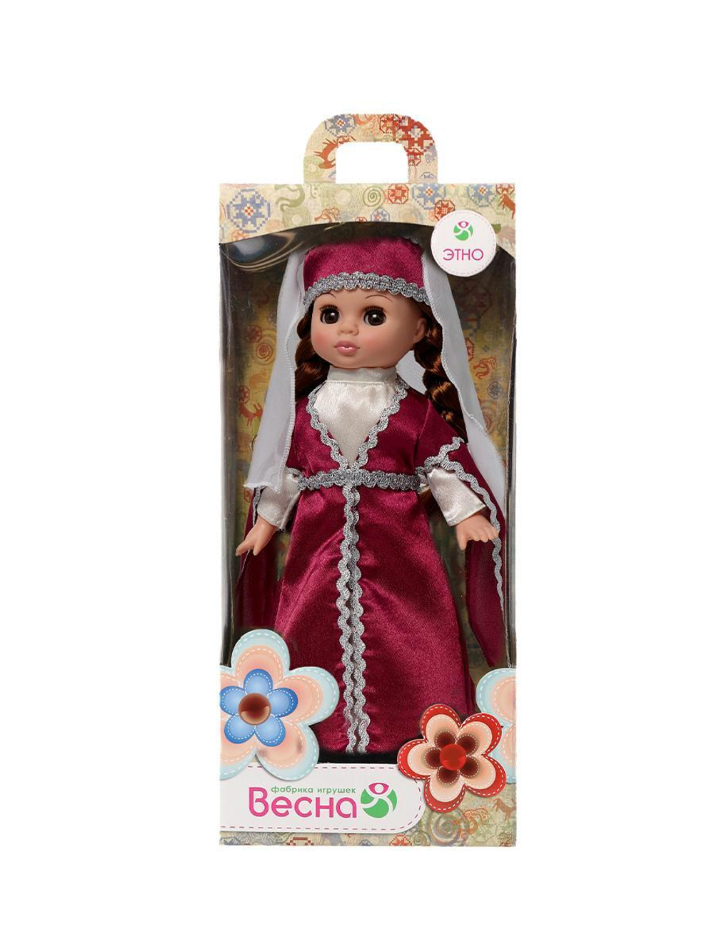 Кукла Эля в грузинском костюме 30см. (Весна)