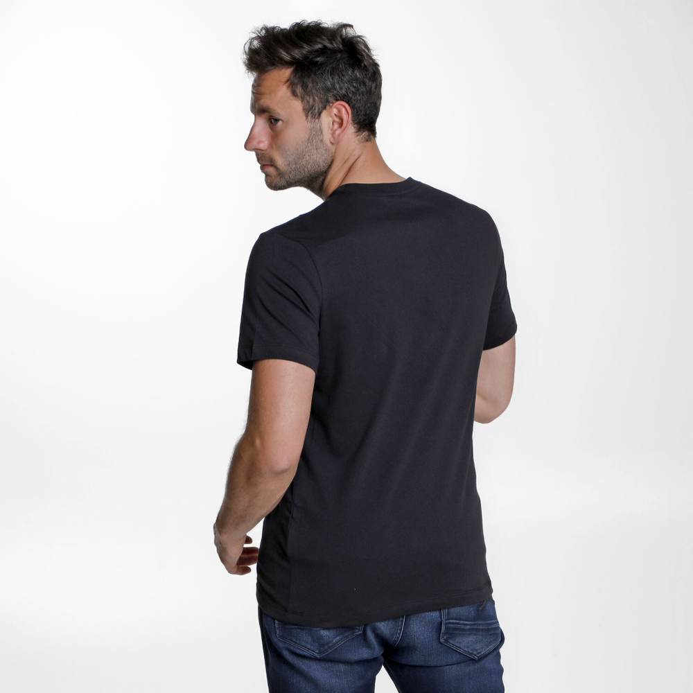 Мужское теннисное поло Nike Dri-Fit Swoosh T-Shirt Men - Black, White