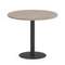 Onix Direct Стол круглый O.SPRG-1 Дуб Аттик/Металл Антрацит 900*900*750