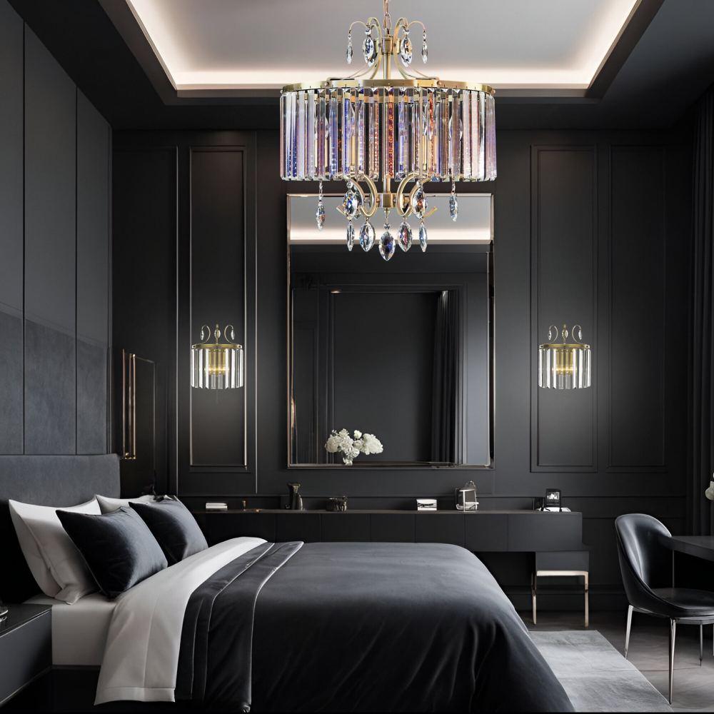 Citilux Инга CL335323 Бра хрустальное с выключателем Бронза