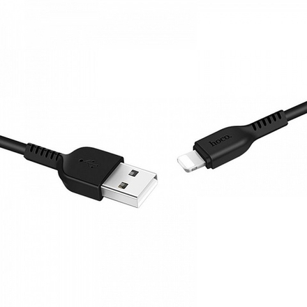 Шнур USB iPhone5/6/7  2.4А HOCO X20 2-метра