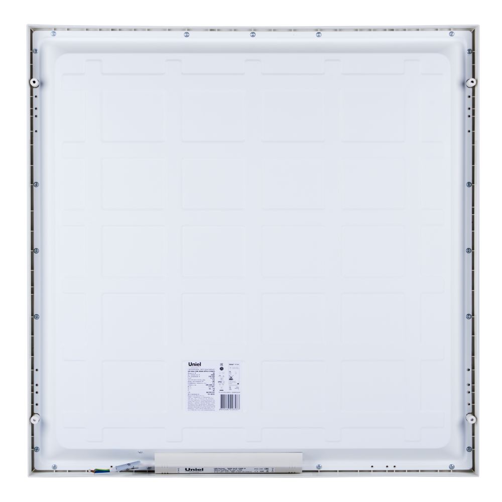ULP-6060-50W-4000K OFFICE-U WHITE Светильник светодиодный потолочный универсальный. Белый свет 4000K. Рассеиватель матовый. В комплекте с и-п. Корпус белый. ТМ Uniel