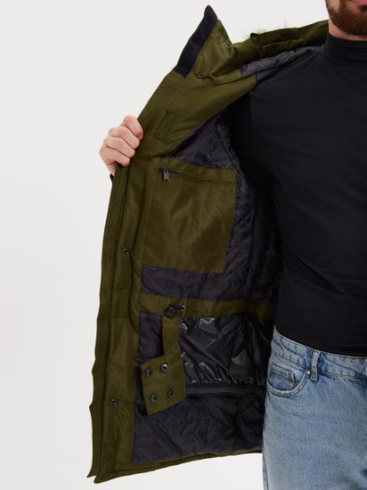 Куртка зимняя "Премьер" (оливковый/черный)