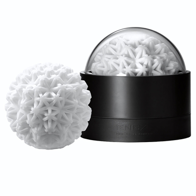 Белый мастурбатор Tenga Geo Coral (Цвет: белый)