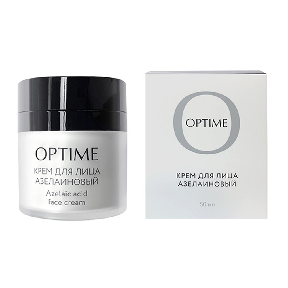 Крем для лица с Азелаиновой Кислотой 10% Optime Azelaic Acid Face Cream 50мл