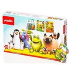 Набор пазлов 3в1 "Любимые животные" 12985 (Технок)