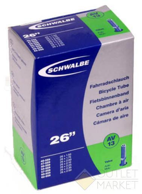 Камера Schwalbe 26 (40/62x559) AV13 40мм EK AGV