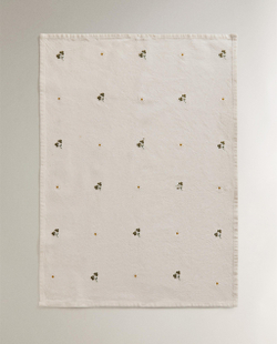 Zara Home кухонное полотенце из хлопка, вышивка, 70 50 см · 3291/026