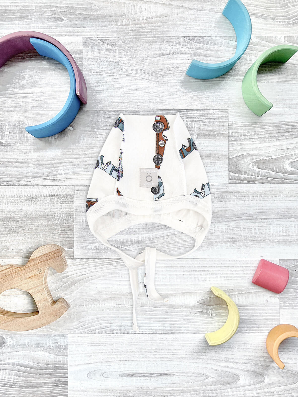 Чепчик Mjölk Retro Cars, уценка