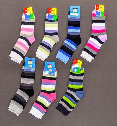 Носки д/девочки 21и, р.20 в ассорт. (Игла), 1 шт.