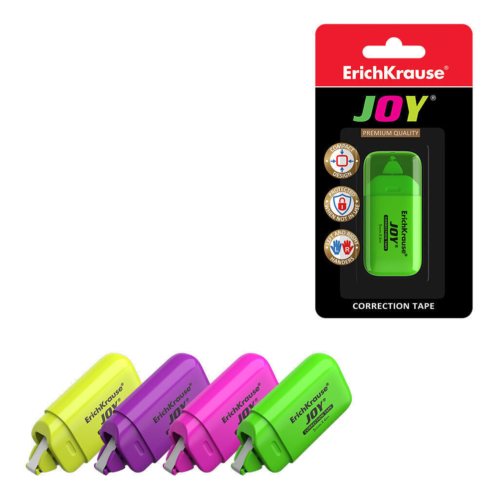 Корректирующая лента ЕК "Joy", 5мм х 6м, в блистере