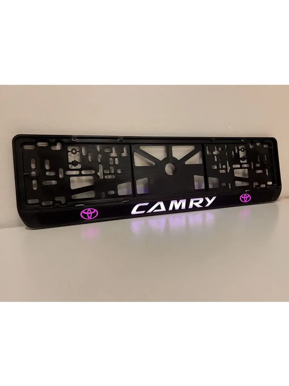 Рамка для номера с подсветкой, PLOGO Camry.