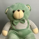 Мишка с пледом. Плед 100x160 см. Мягкая игрушка 005 Chalet Green