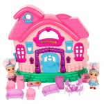 Игрушечный дом для куклы с мебелью и фигурками коробка 666-220A