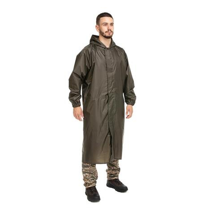 Плащ ветровлагозащитный, цв.зеленый PU 5000 р.52 (T-PL-VVZ-PU 5000-XL-002) Helios