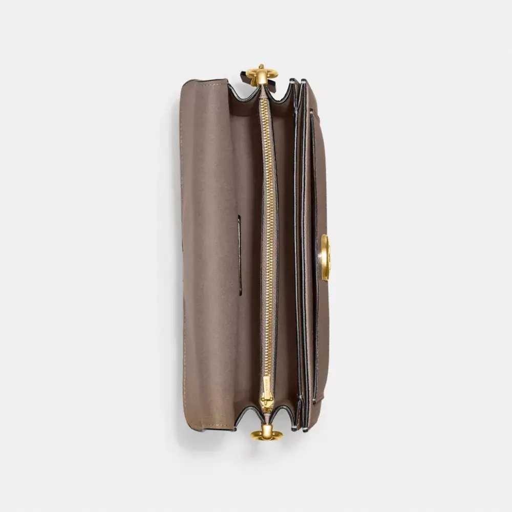 COACH СУМКА ЧЕРЕЗ ПЛЕЧО TABBY 26, КАМЕННЫЙ