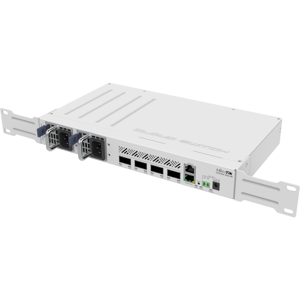 Коммутатор (свитч) MikroTik CRS504-4XQ-IN