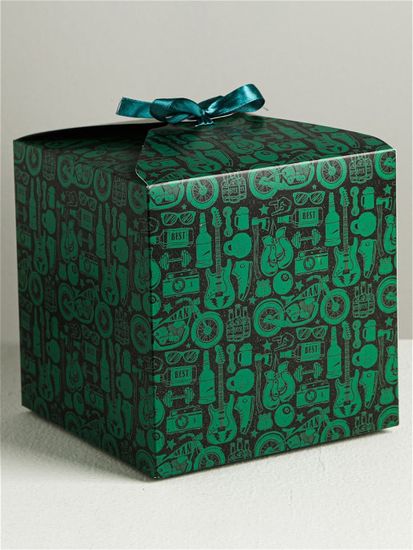 Коробка складная «Брутальность», 18 × 18 × 18 см 4967926