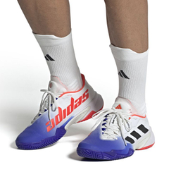Мужские кроссовки теннисные Adidas Barricade M - lucid blue/core black/solar red