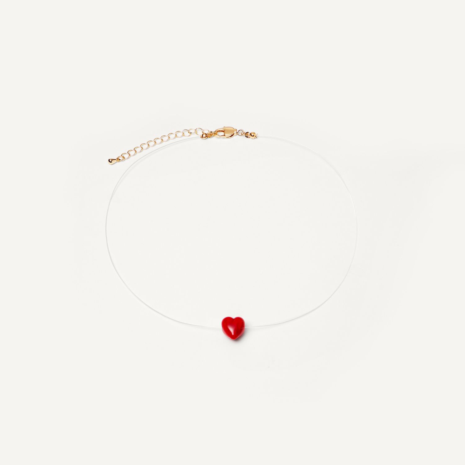 Колье Heart Of Glass Necklace