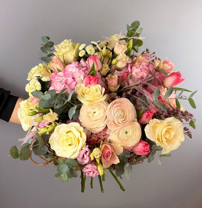 Букет "Банановый чизкейк"