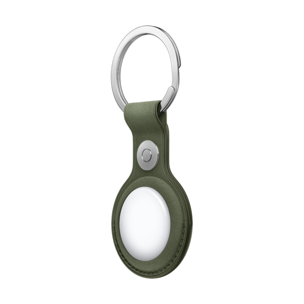 AirTag FineWoven Key Ring - Moss,Model A3363