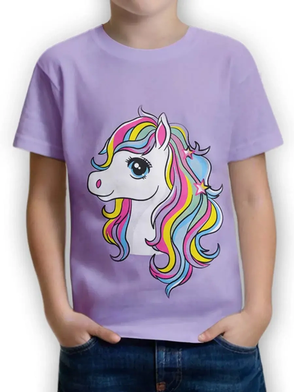 Футболка для садика и школы.девочка.1шт.