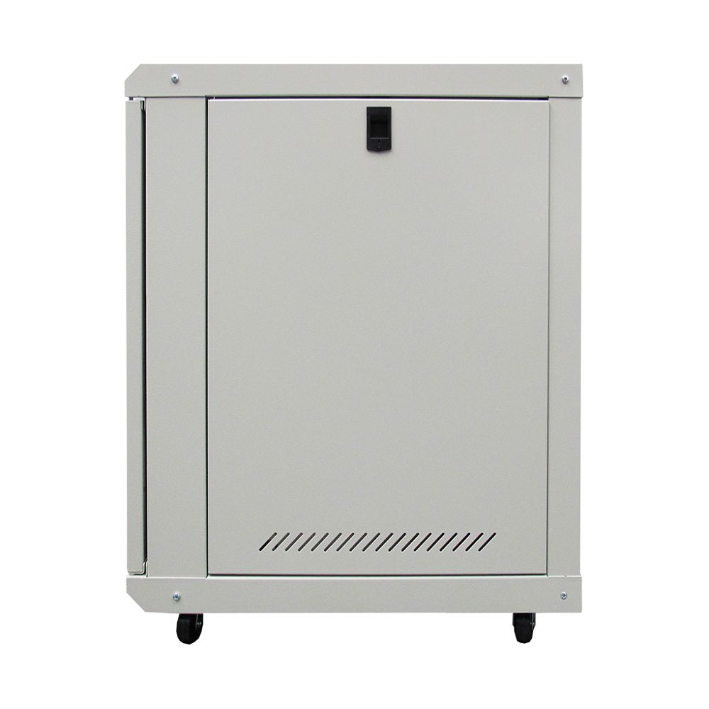 Шкаф настенный с полкой 19`` 12U ST-NCP12U600 (серый) 12U 2-х секционный, 530*600, перфор. дверь