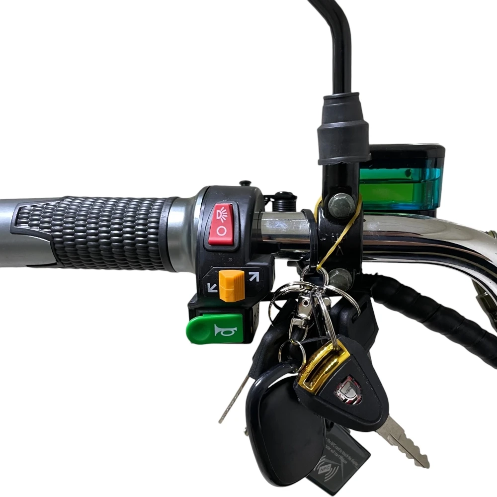 Электроскутер CITYCOCO X12 TRIKE Черный глянец