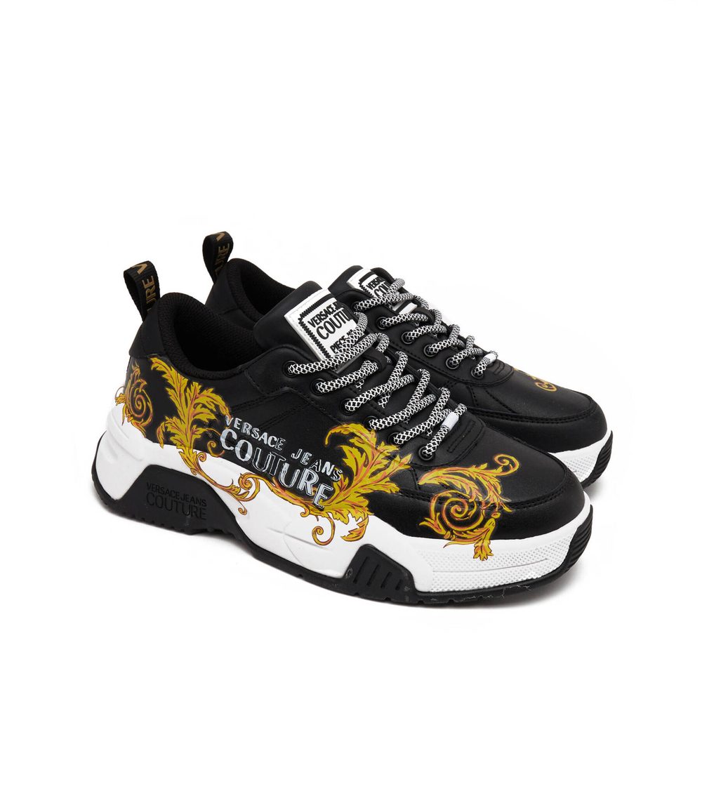 Кроссовки Versace Jeans Couture - черный(74YA3SF1ZP256)