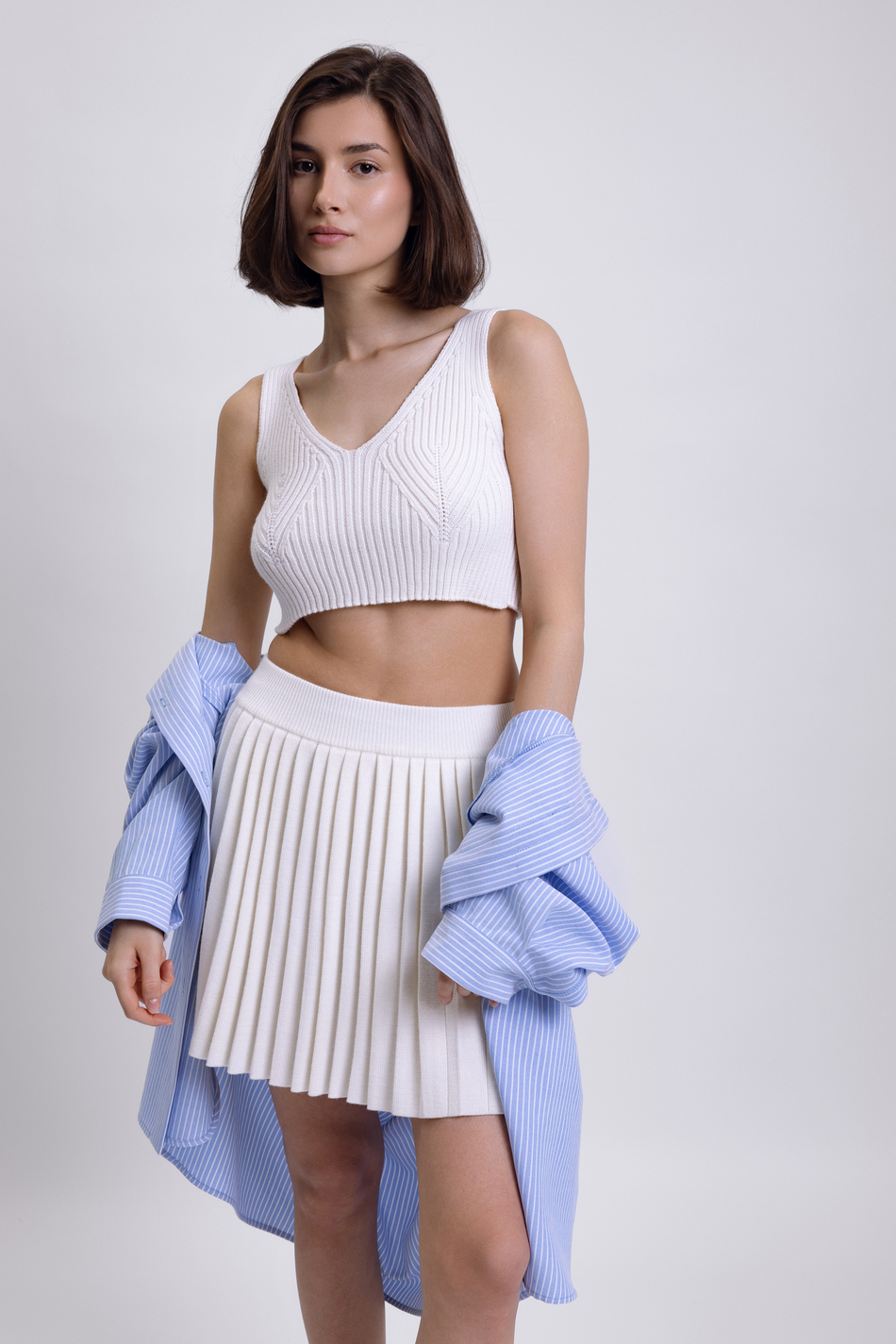 Юбка со складками