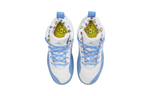 Middle-aged children Jordan Air Jordan 12 Retro Emoji retro non-slip wear-resistant lightweight high-top children's basketball shoes North Carolina Blue