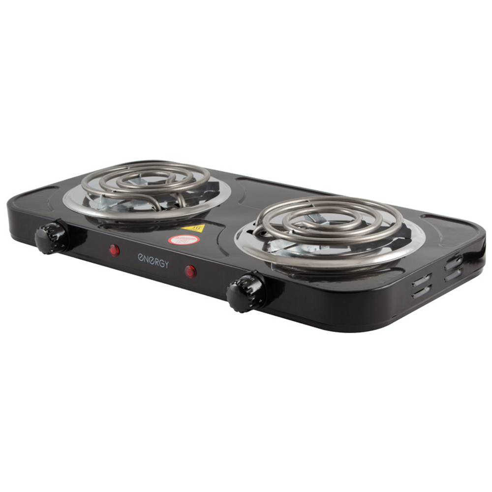 Плита электрическая 2-х конфор. Energy EN-904B черный (158967)