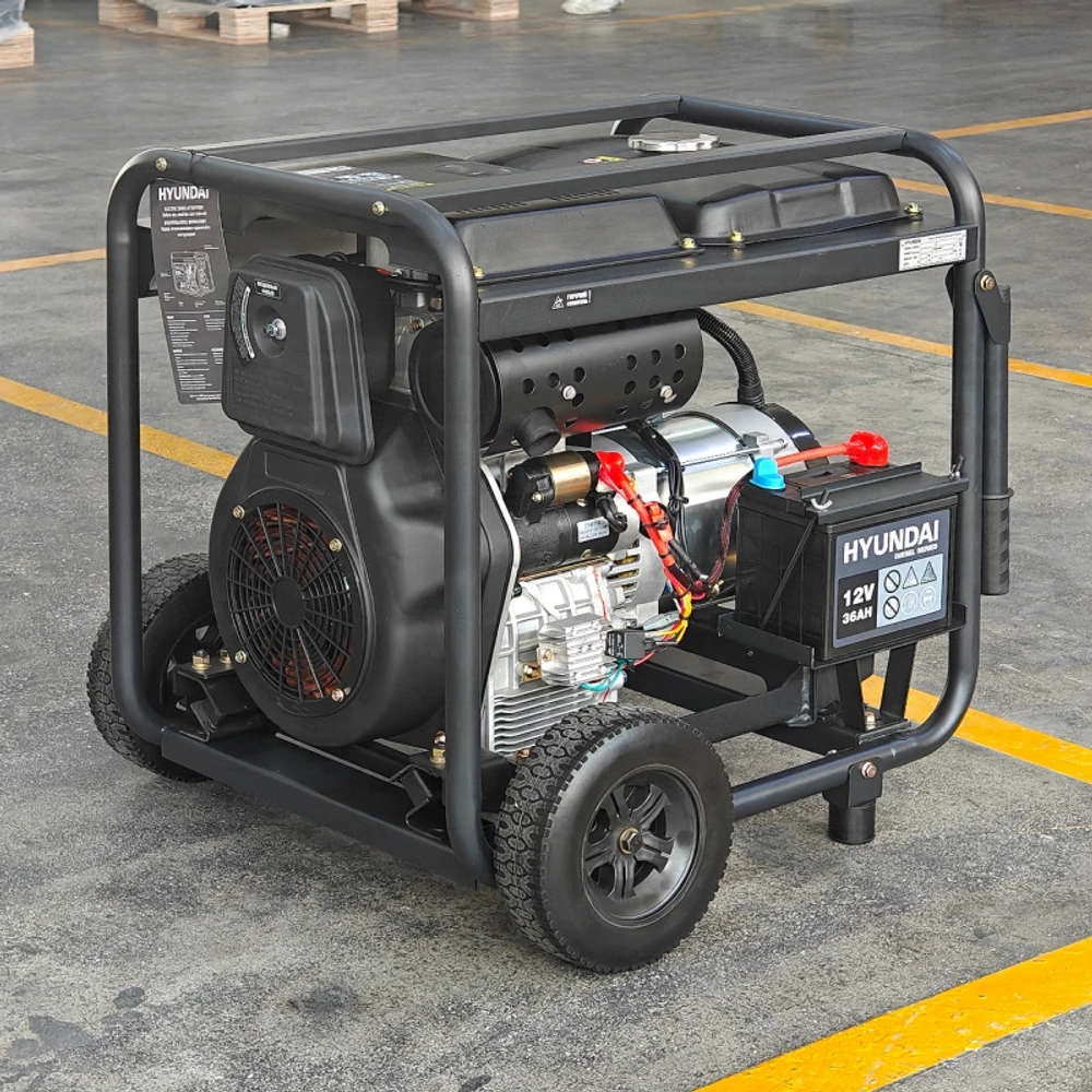 Hyundai DHY 10000LE-3 генератор дизельный