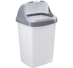 Контейнер для мусора с плавающей крышкой РОЛЛ ТОП 15л М2466