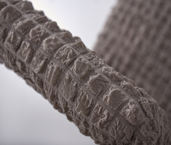 Чехол на стул без оборки со спинкой, цвет Капучино, Набор 6 шт.