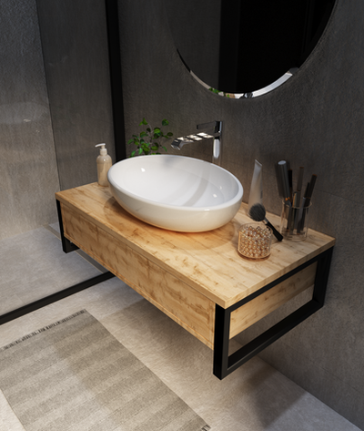 Тумба GRUNGE LOFT 100П 1в.я Дуб Вотан