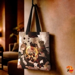 Сумка шоппер с принтом Danganronpa