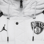 Пуховик Jordan Brooklyn Nets Courtside White
