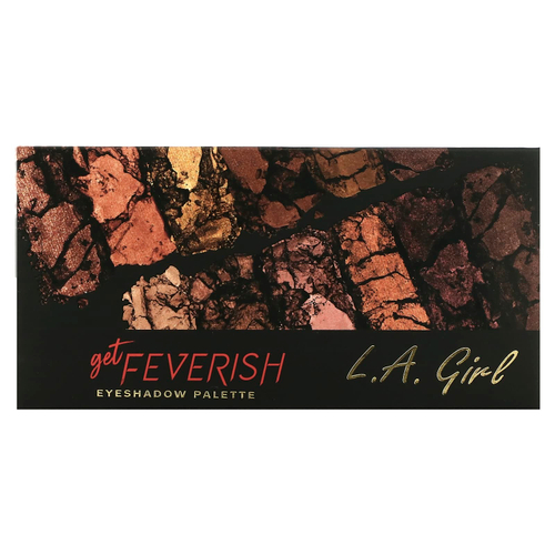 L.A. Girl, Палитра теней для век, GES415 Get Feverish, 12 г (0,42 унции)