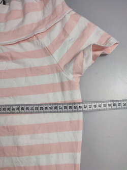 Платье Only розовое в полоску 46 размер
