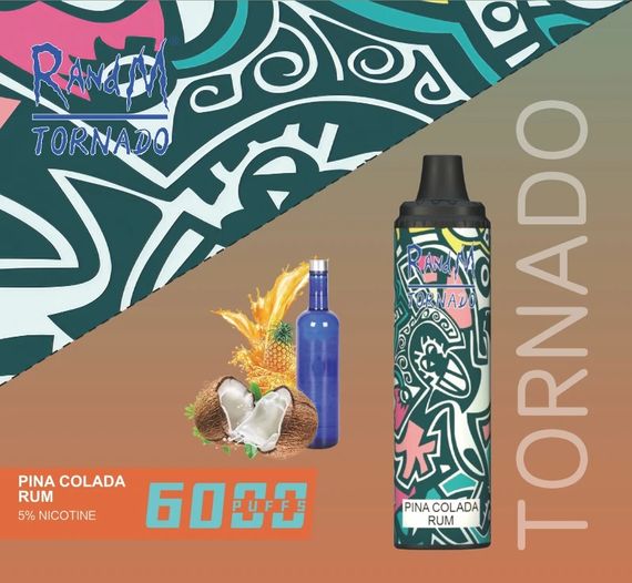 RANDM Tornado - Pina Colada Rum (6000)