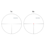 Оптический прицел Vector Optics Continental 1-6x28 FFP Tactical, 34 мм