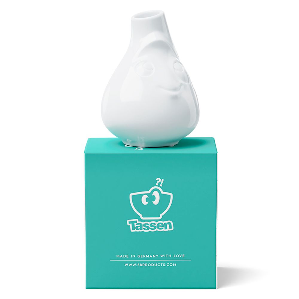 Ваза Cute, 10 см, белая