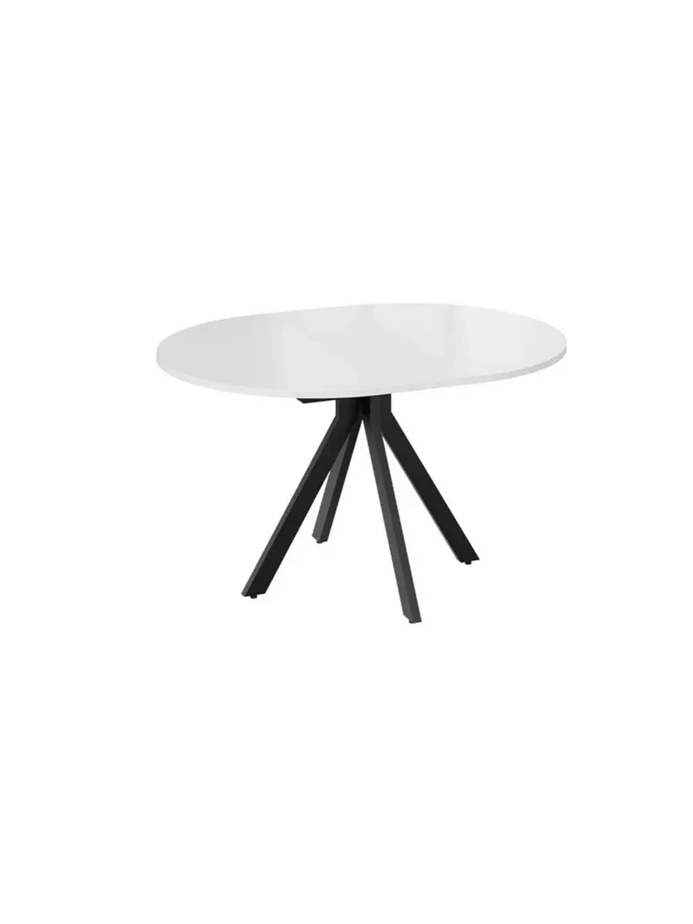 Стол кухонный Стекло глянцевое мрамор 100(132)х75х75 см