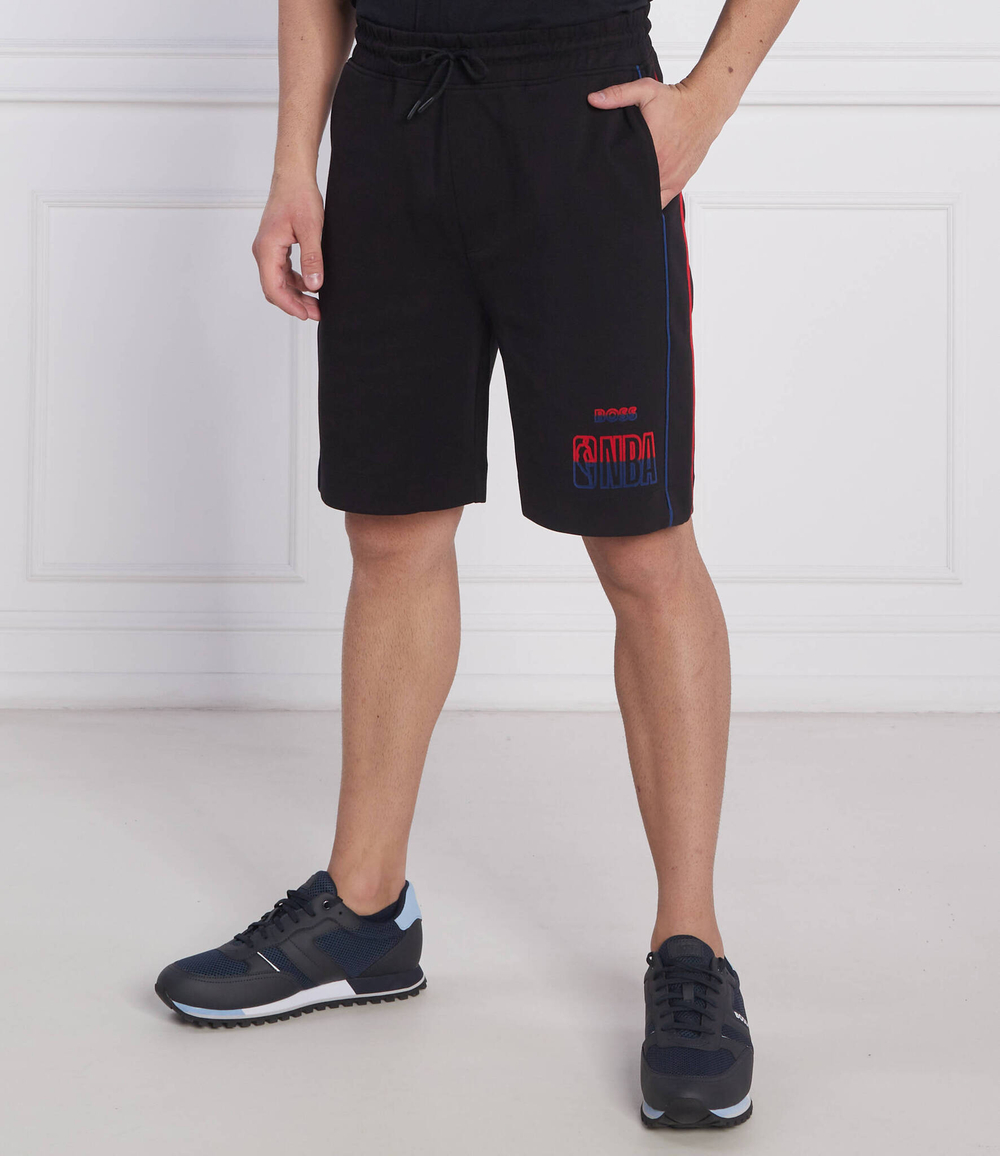 шорты boss x nba slam_2 BOSS ORANGE - черный(50477426)