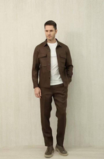 Льняной костюм Ermenegildo Zegna