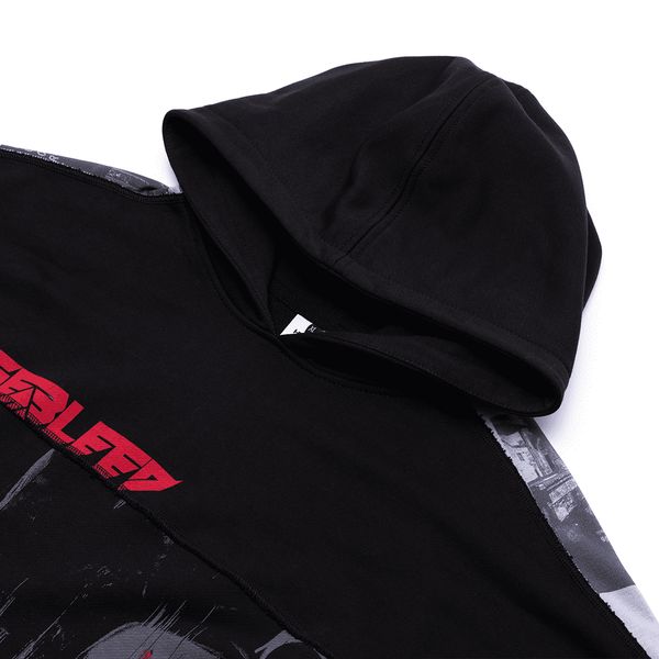 Худи Slayer Patchwork Oversized Special черный - фото 4