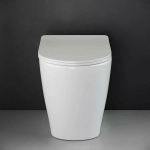 Унитаз приставной Ceramica Nova Highlight Rimless CN1812 безободковый, с крышкой микролифт